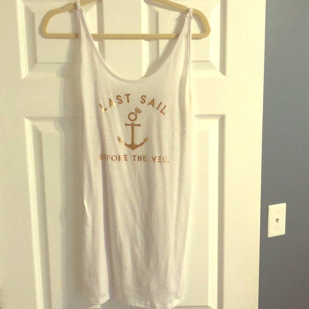 Bride-to-be “Last Sail before the Veil” cover-up